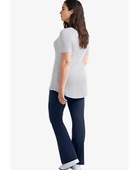 ellos Plus Women's Knit Bootcut Leggings