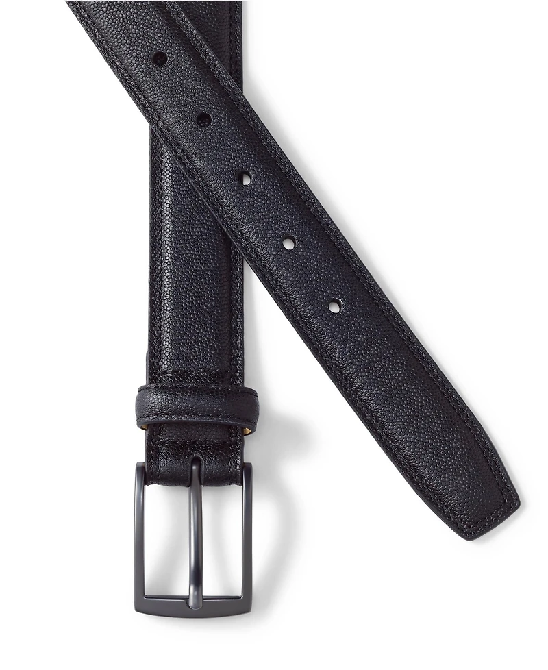 Lands' End Men's Classic Leather Chino Belt
