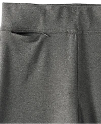 Lands' End Women's Plus Starfish High Rise Pull On Wide Leg Pocket Pants