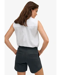 ellos Women's Stretch Chino Shorts