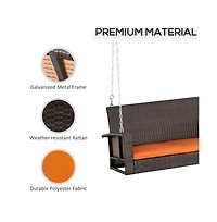 Slickblue Outdoor Swing Chair for Patio, Garden, or Backyard