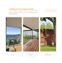 Slickblue Hanging Patio Swing for Relaxing Outdoors in Garden