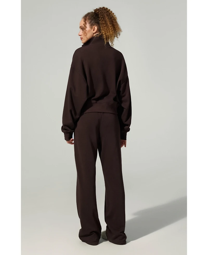 Lilysilk Silkerry Oversized Heirloom '89 Zip Stand Collar Jacket