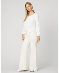 Cable & Gauge Women's Bubble Hem Jogger Set