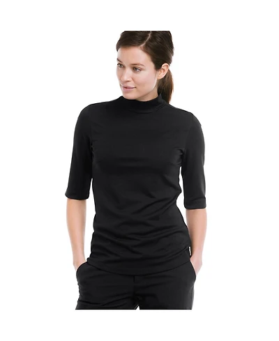 ellos Women's Mock Neck Tee