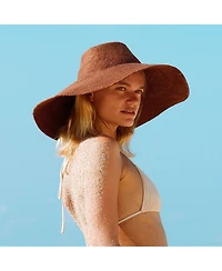 Brunna.co Riri Straw Hat in Burnt Sienna