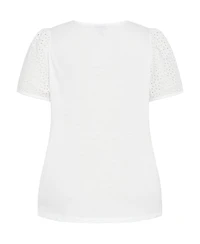 City Chic Plus Linny Top