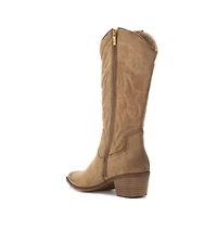 Xti Women's Suede Italian Western Boots