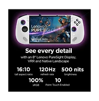 Legion Go S 8" Gaming Handheld Amd Ryzen Z1 Extreme 32GB Ram 1TB Ssd 120Hz - Glacier White
