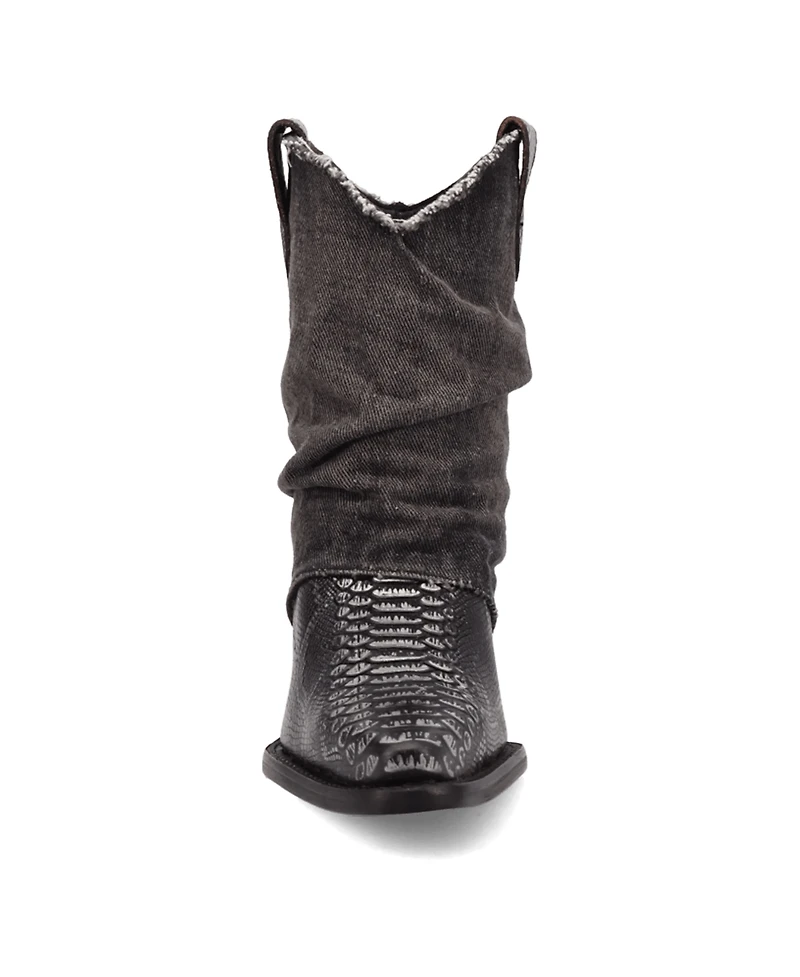 Dingo Women's Denim Dream Leather Bootie