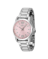 Invicta Women's 48501 Celestial Quartz 3 Hand Pink Dial Watch