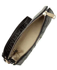 Brahmin Adia Croc-Embossed Zippered Wristlet