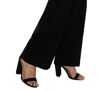 Liverpool Los Angeles Petite Kelsey Wide-Leg Trousers