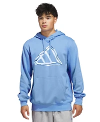 adidas Men's Graphic Big Logo Sportswear Hoodie
