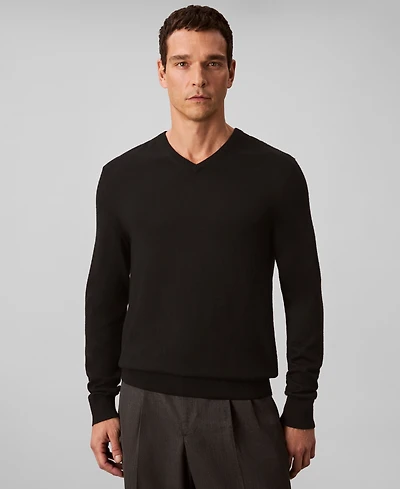 Calvin Klein Men's Merino Wool Blend V-Neck Sweater