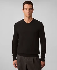 Calvin Klein Men's Merino Wool Blend V-Neck Sweater