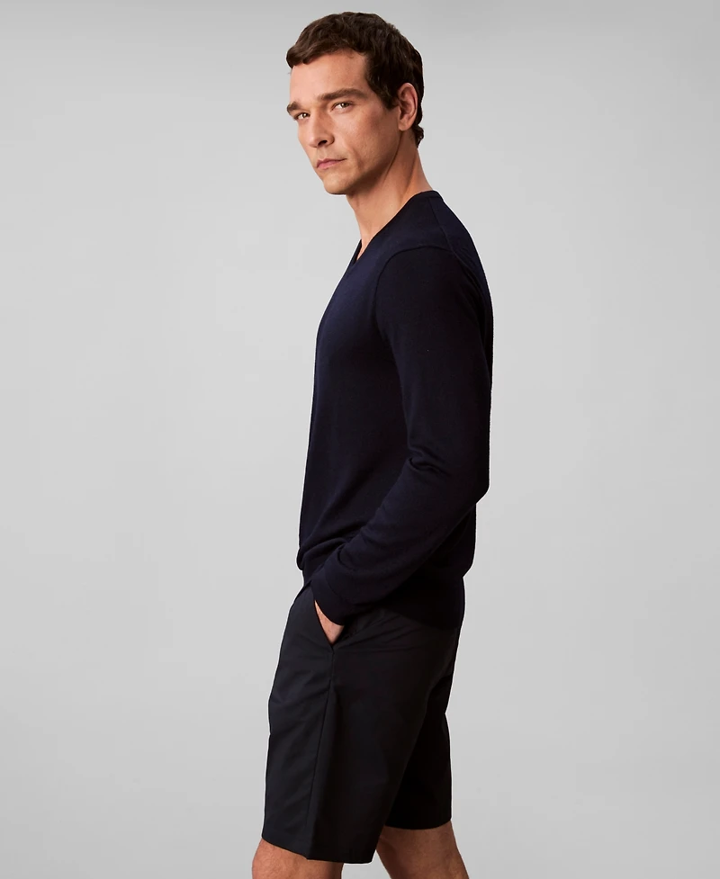 Calvin Klein Men's Merino Wool Blend V-Neck Sweater