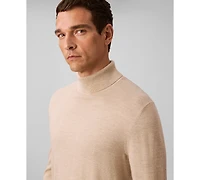 Calvin Klein Men's Merino Wool Blend Turtleneck Sweater