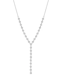Wrapped Love Diamond Bezel 17-1/4" Lariat Necklace (1 ct. t.w.) 14k Gold, Exclusively at Macy's