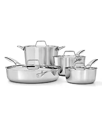 Calphalon Premier Stainless Steel -Piece Cookware Set
