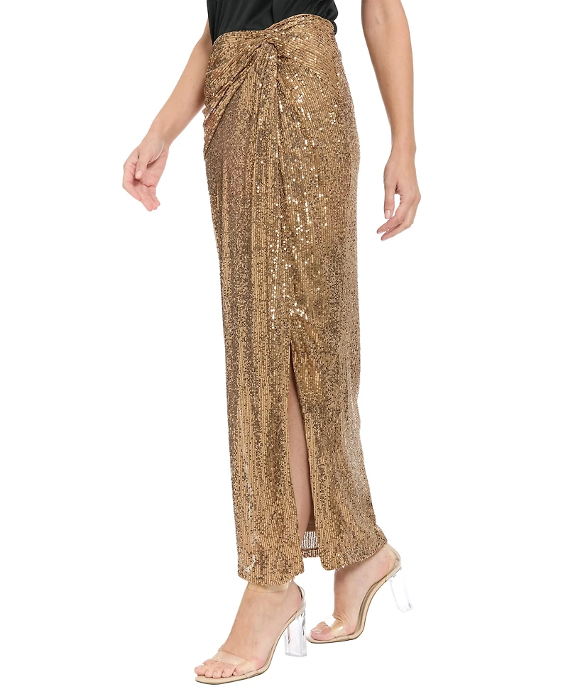 Muse Women's Straight-Cut Maxi Skirt
