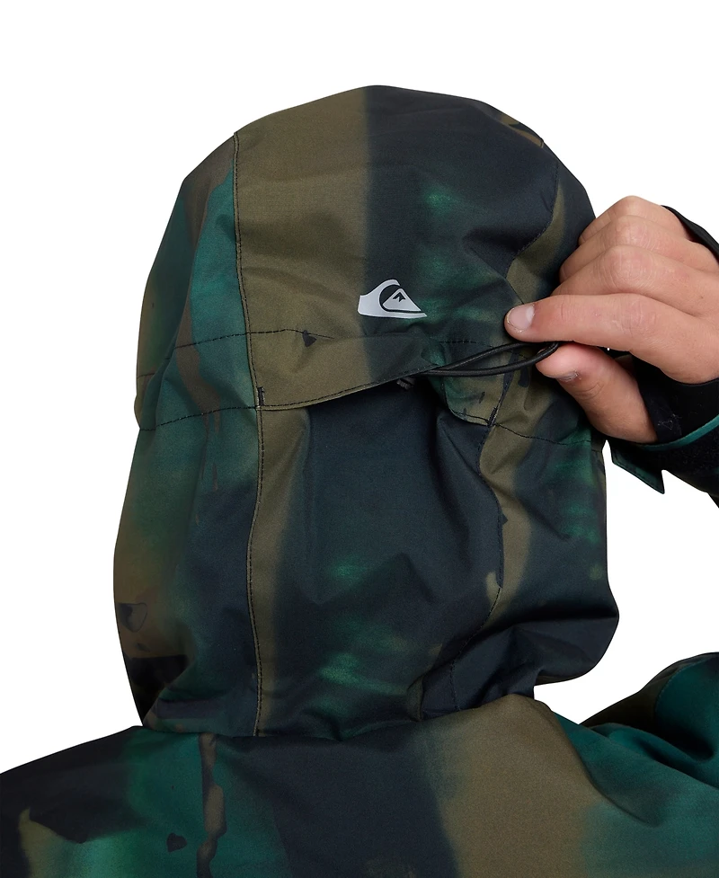 Quiksilver Men's Mission Printed Long-Sleeve Jacket