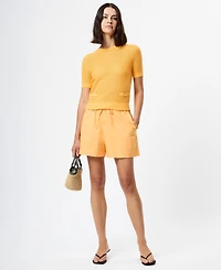 French Connection Women's Mozart Micro Scallop Top