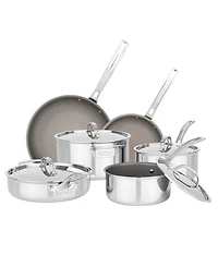 Viking Pure Glide Stainless Steel 10-Pc. Cookware Set