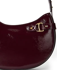 Lauren Ralph Lauren Crinkle Patent Leather Tasha Shoulder Bag