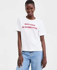 On 34th Women's Knit Romance Is Overrated T-Shirt, Macy's Exclusive