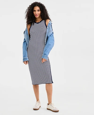 On 34th Women's Ribbed Knit Midi Dress, Exclusively at Macy's