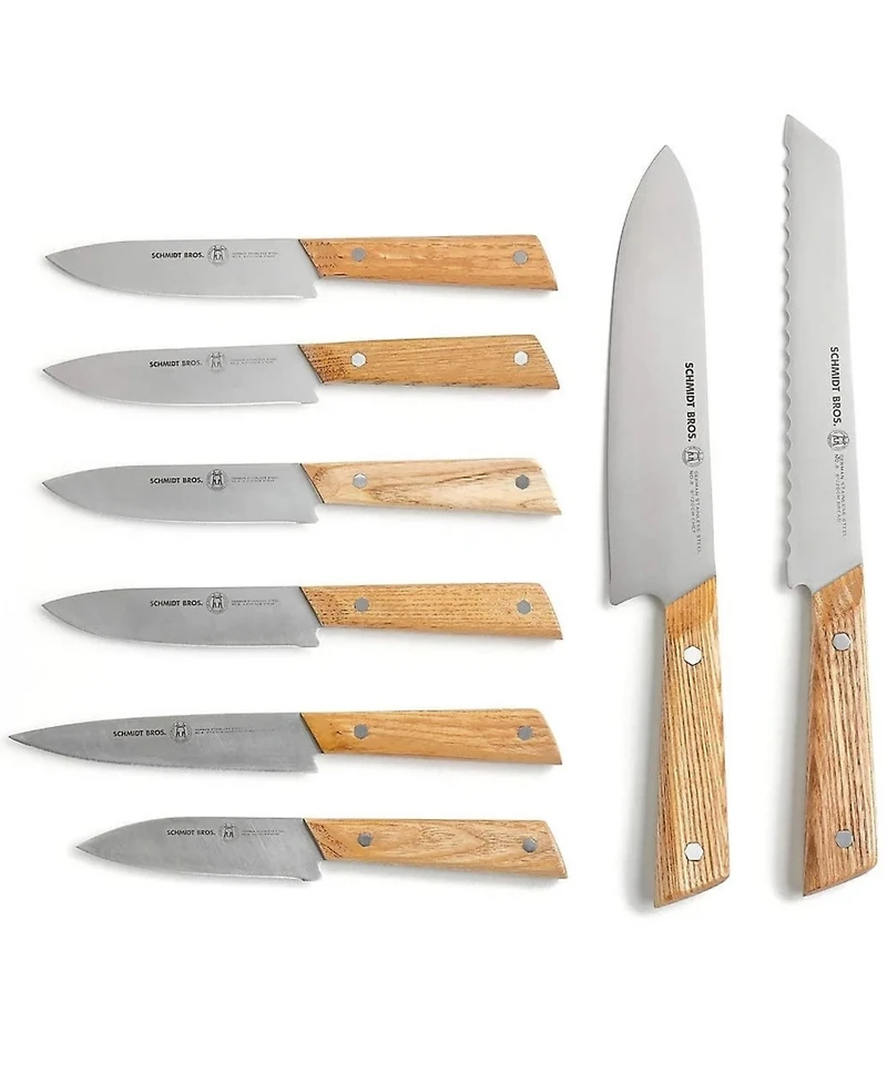 Schmidt Brothers Hex 9-Pc. Knife Block Set