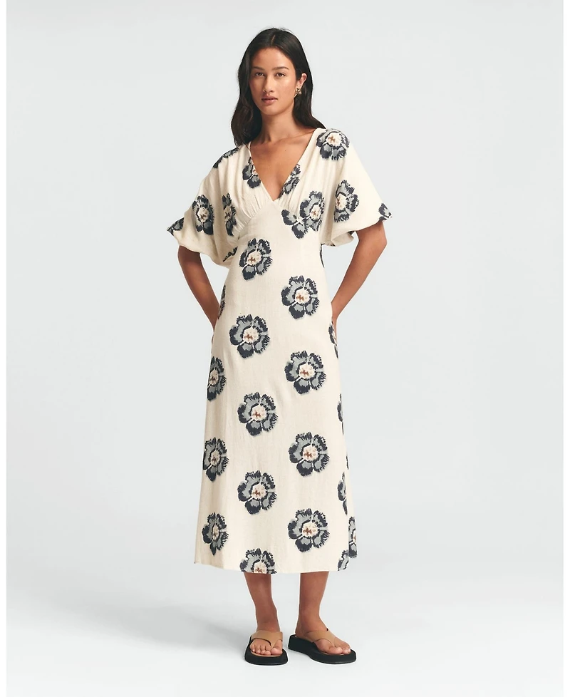 St Mrlo Women's St Marlo Palm Midi Dress