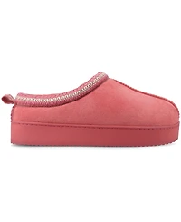 Journee Collection Women's Conway Slip On Round Toe Cushioned Clog Slippers