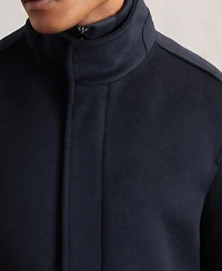 Reiss Men's Wool-Blend Gilet-Insert Coat