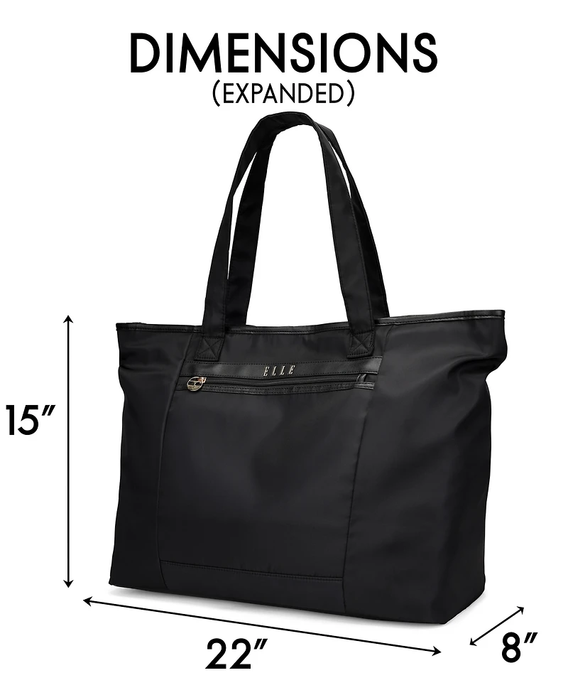 Elle Rendezvous 15" Twill Weekender Tote Bag