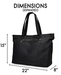 Elle Rendezvous 15" Twill Weekender Tote Bag
