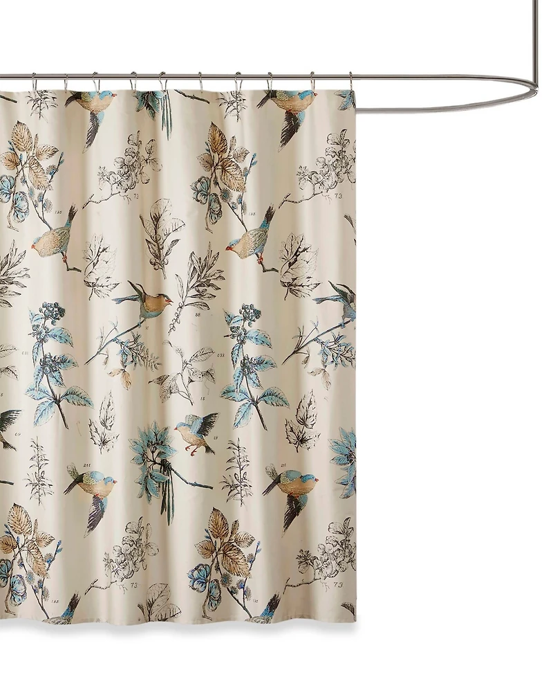Madison Park Quincy Cotton Shower Curtain, 72" x 72"