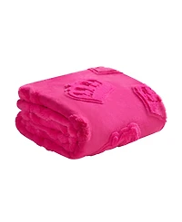 Juicy Couture Faux Fur Throw, 50"x70"