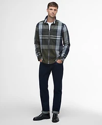 Barbour Men's Lannich Tailored Fit Tartan Overshirt