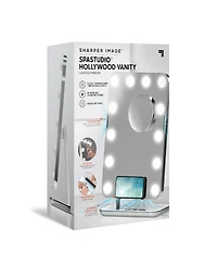 Sharper Image SpaStudio Hollywood Tiltable Vanity Mirror