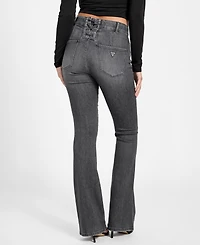 Guess Women's High-Rise Flare Corset Jeans