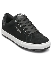 Karl Lagerfeld Paris Men's Round Toe Lace-Up Shoe