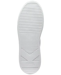 Karl Lagerfeld Paris Men's Logo Plain Toe Sneakers