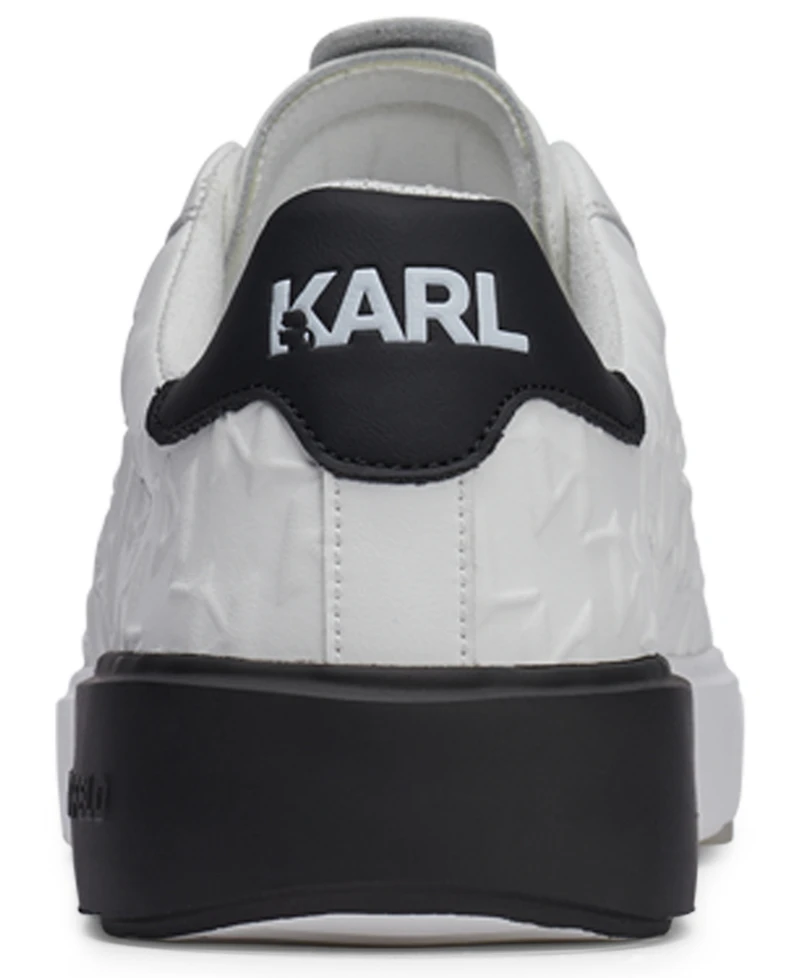 Karl Lagerfeld Paris Men's Side Embossed Logo Sneakers