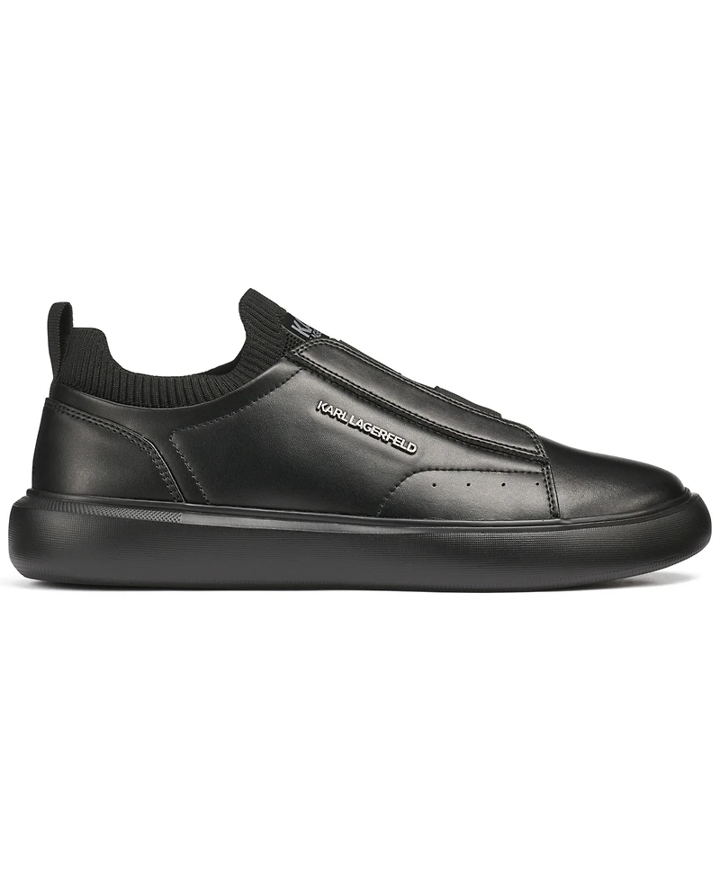 Karl Lagerfeld Paris Men's Round Toe Sneakers