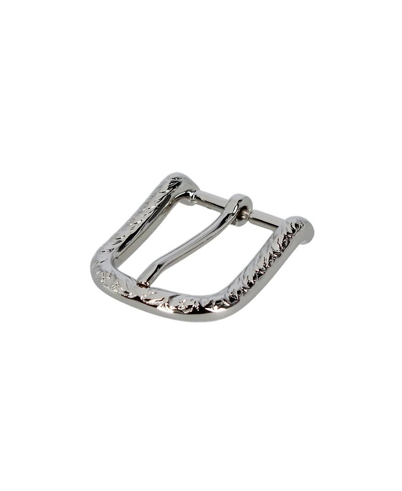 Trafalgar Men's 30mm Italian Rippled Textured Solid Brass Harness Belt Buckle