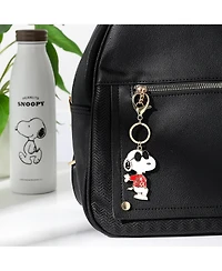 Peanuts Joe Cool Keychain, Gold-Tone Enamel Bag Charm