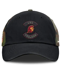 Nike Men's Black/Camo Usc Trojans 2025 Military Appreciation Club Adjustable Hat