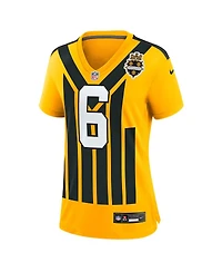 Nike Women's Patrick Queen Gold Pittsburgh Steelers Alternate 1933 Throwback Game Jersey